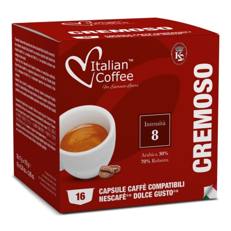 Cremoso Italian Coffee kapsułki do Dolce Gusto - 16 kapsułek