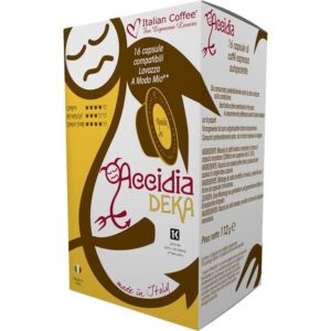 Deka Accidia (kawa bezkofeinowa) kapsułki do Lavazza a Modo Mio - 16 kapsułek