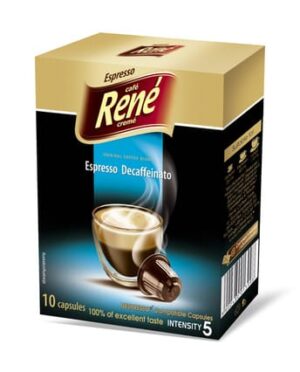 Rene Deka (kawa bezkofeinowa) kapsułki do Nespresso - 10 kapsułek