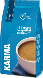 Karma Dek (kawa bezkofeinowa) kapsułki do Tchibo Cafissimo - 12 kapsułek