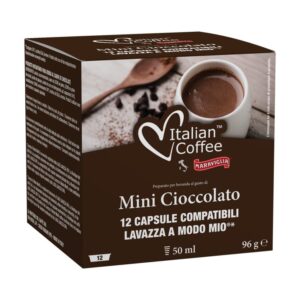 Mini Cioccolato kapsułki do Lavazza a Modo Mio - 12 kapsułek
