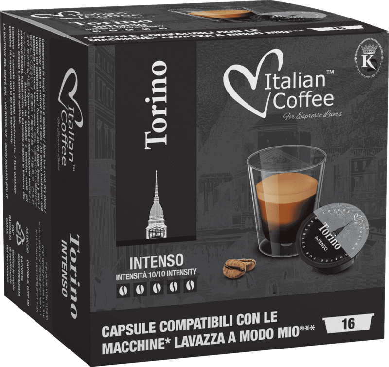 TORINO 16 kapsułek Lavazza A Modo Mio