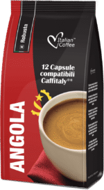 Angola - 100% Robusta kapsułki do Tchibo Cafissimo - 12 kapsułek