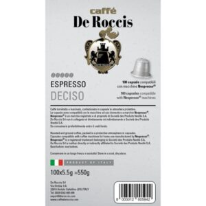 DECISO De Roccis kapsułki do Nespresso - 100 kapsułek
