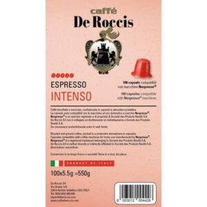 INTENSO De Roccis kapsułki do Nespresso - 100 kapsułek