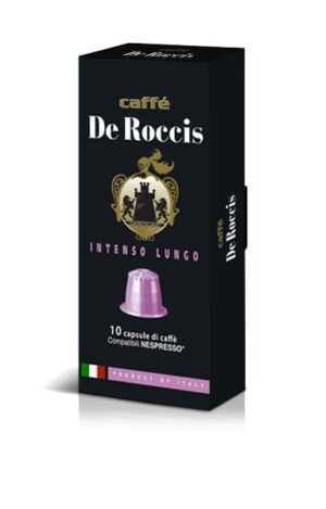 INTENSO LUNGO De Roccis kapsułki do Nespresso - 10 kapsułek