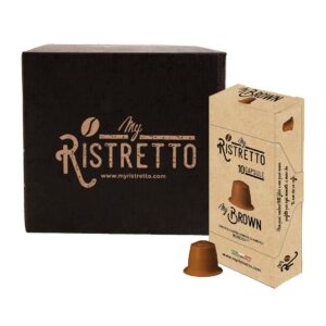 MyBrown - 100% Robusta kapsułki do Nespresso - 10 kapsułek