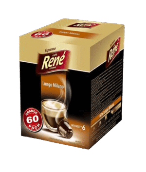 Rene Lungo Milano Megapak kapsułki do Nespresso - 60 kapsułek