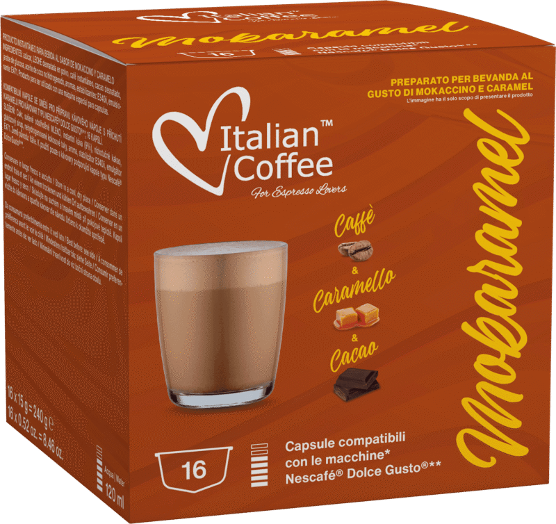 Kapsułki Dolce Guto 16 kapsułek Italian Coffee Mokaramel