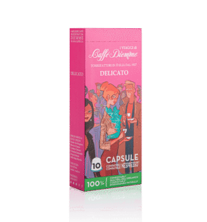 Delicato i Viaggi di Diemme kapsułki biodegradowalne do Nespresso - 10 kapsułek
