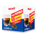 BICAFÉ Azzurro Extra Cremoso MegaPack kapsułki do Delta Q - 40 kapsułek