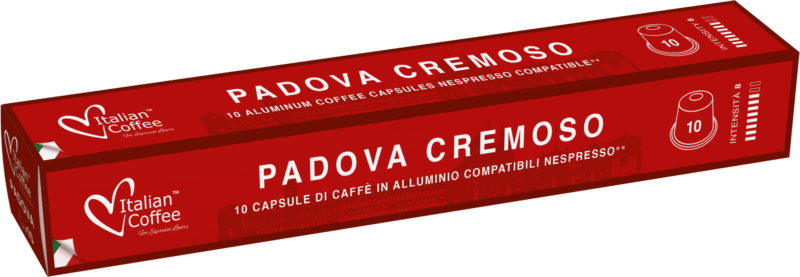 10 kapsúl Nespresso Padova Cremoso