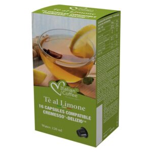 Tè al Limone (herbata cytrynowa) kapsułki do Cremesso Delizio - 16 kapsułek