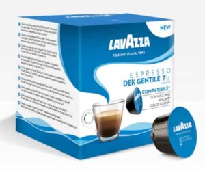 Lavazza Espresso Dek Gentile (kawa bezkofeinowa) kapsułki do Dolce Gusto - 16 kapsułek