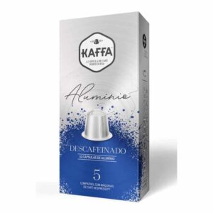 Kaffa Descafeinado (kawa bezkofeinowa) kapsułki aluminiowe do Nespresso - 10 kapsułek