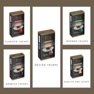 Neronobile Zestaw degustacyjny kapsułek do Nespresso - 100 kapsułek