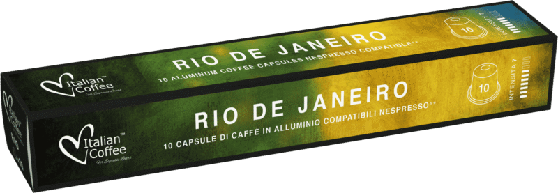 10 kapsułek nespresso rio de janerio Brasile