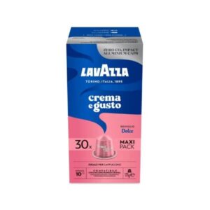 Lavazza Crema e Gusto Dolce 30 hliníkových kapslí pro Nespresso