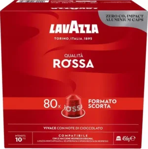 Lavazza Qualita Rossa 80 hliníkových kapsúl pre Nespresso