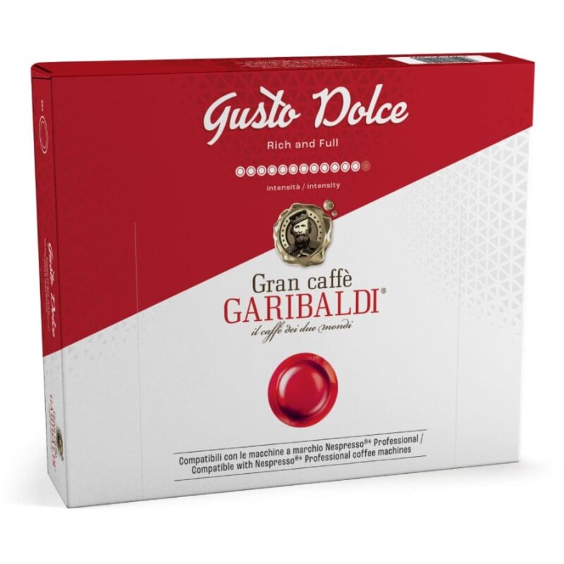Garibaldi Gusto Dolce Nespresso Professional - 50 kapsułek