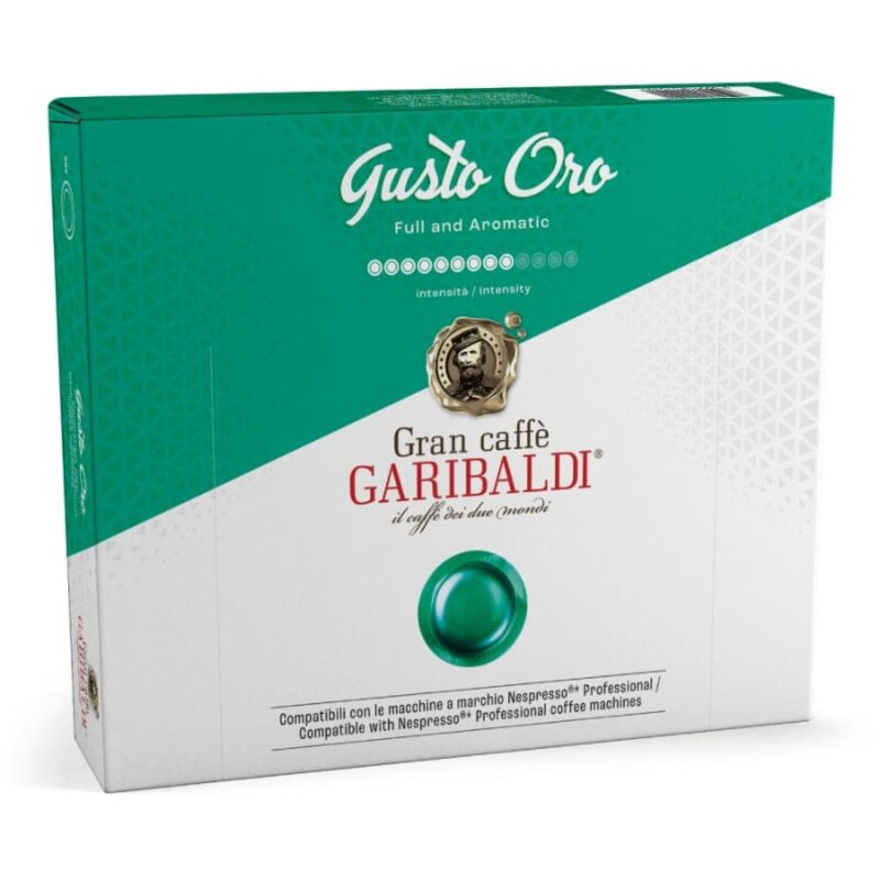 Garibaldi Gusto Oro Nespresso Professional - 50 kapsułek