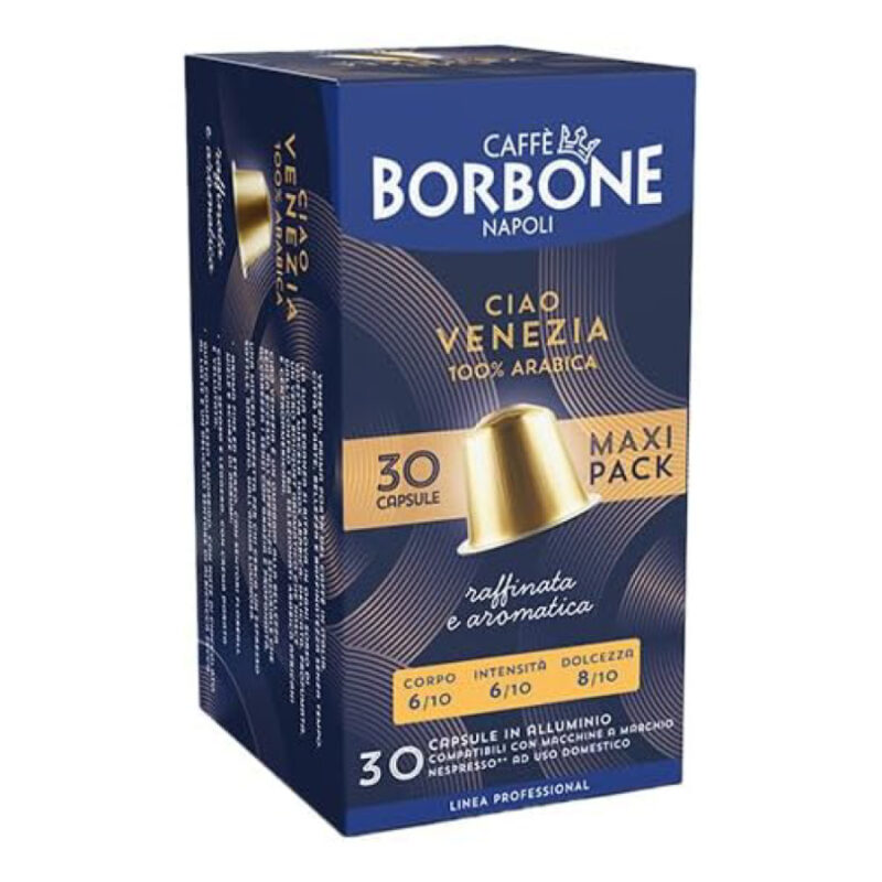 Borbone Ciao Venezia kapsułki aluminiowe do Nespresso - 30 kapsułek