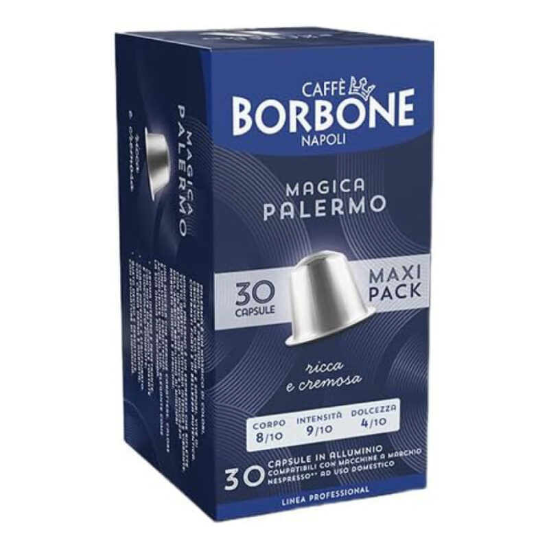 Borbone Magica Palermo kapsułki aluminiowe do Nespresso - 30 kapsułek